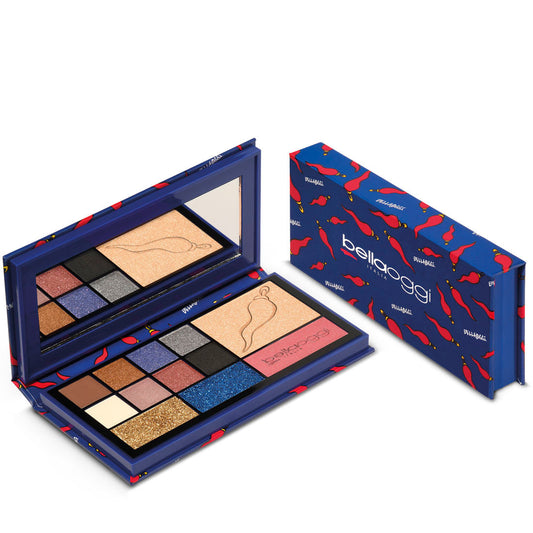 BELLAOGGI FORTUNE GIFT SET 8 EYESHADOWS + 2 SPECIAL EYESHADOWS + 1 HIGLIGHTER + 1 BLUSH 001