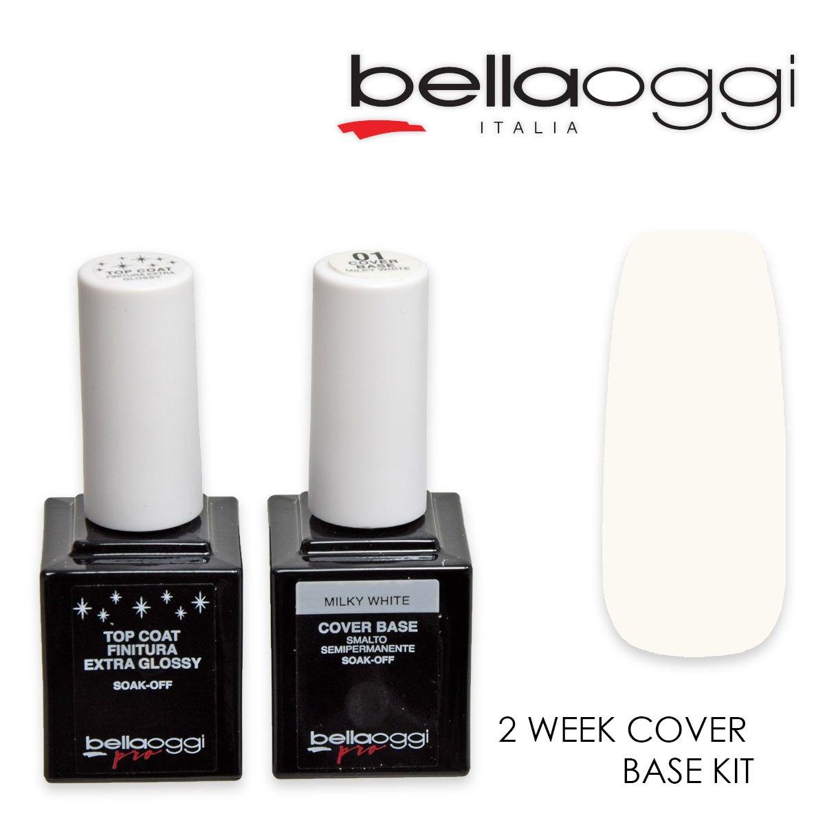BELLAOGGI 2 WEEK COVER BASE KIT MILKY WHITE