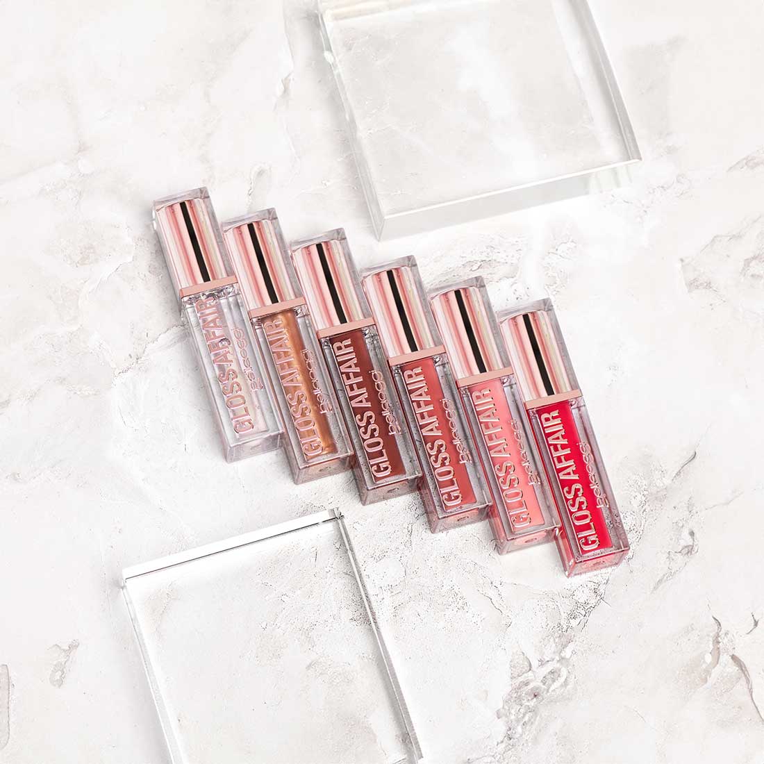 BELLAOGGI GLOSS AFFAIR TOFFEE ROSE 002