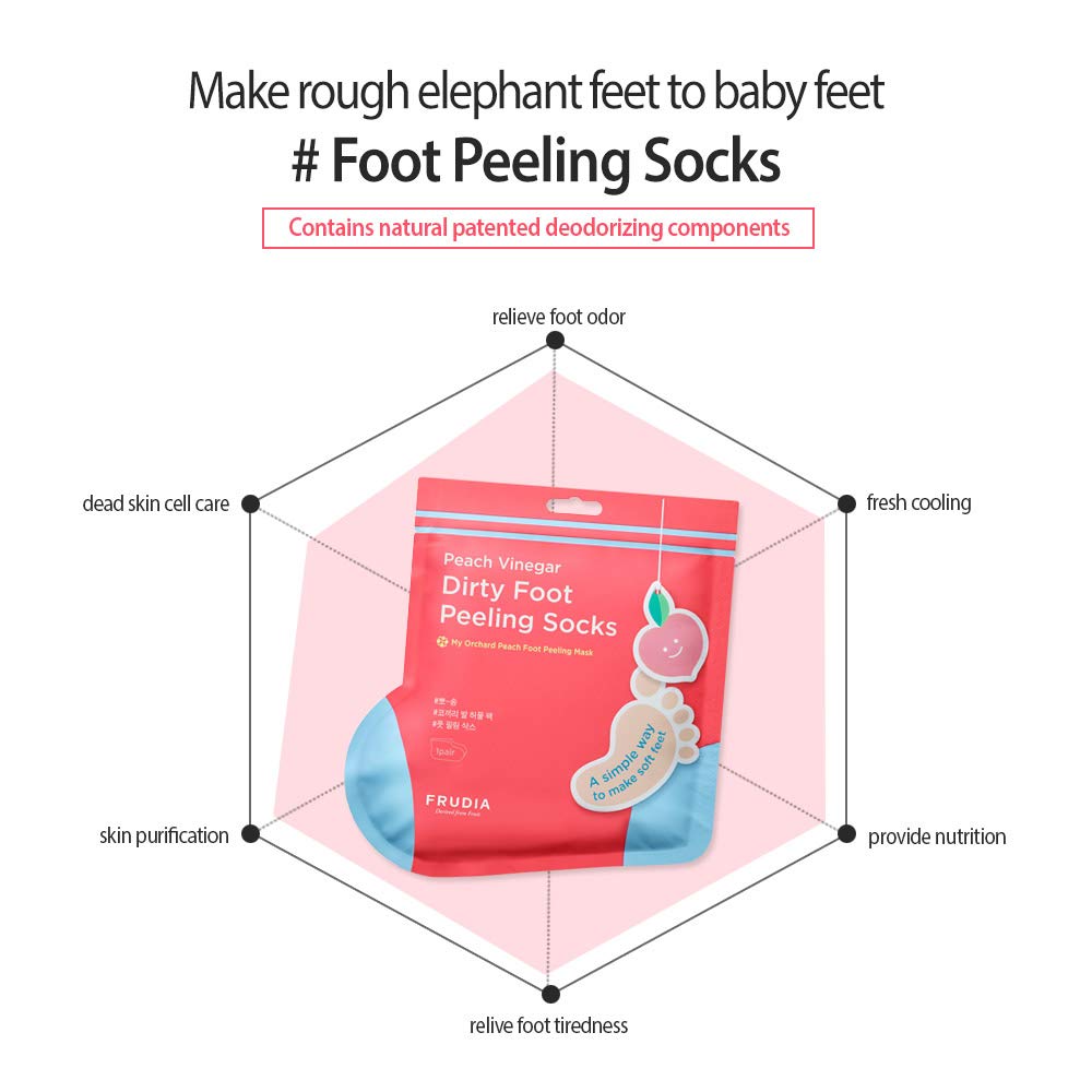 FRUDIA My Orchard Peach Foot Peeling Mask