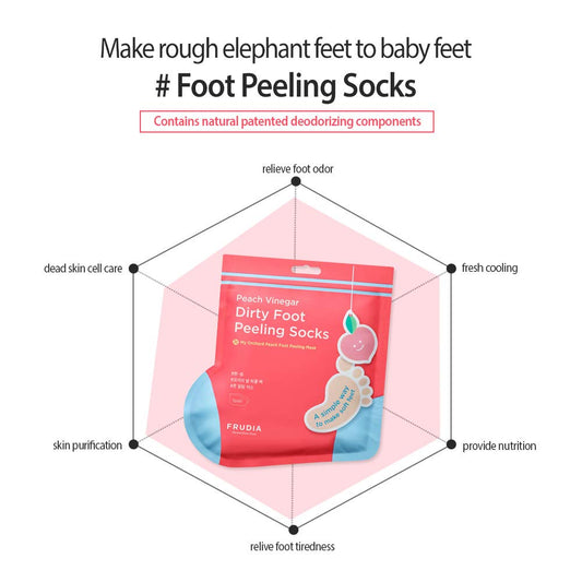 FRUDIA My Orchard Peach Foot Peeling Mask