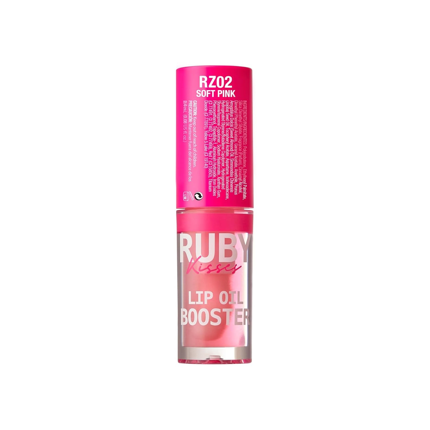 Ruby Kisses Lip Oil Booster - Soft Pink