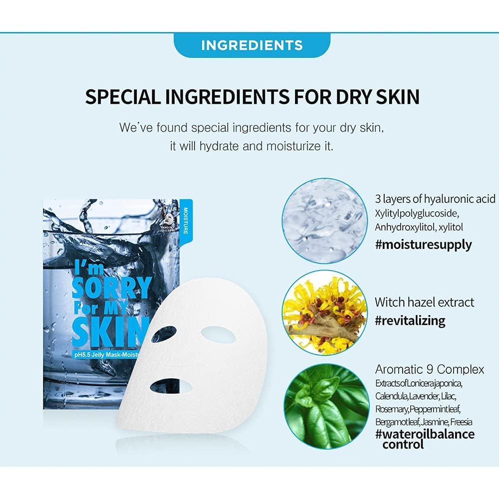 IM SORRY FOR MY SKIN pH5.5 Jelly Mask - Moisture
