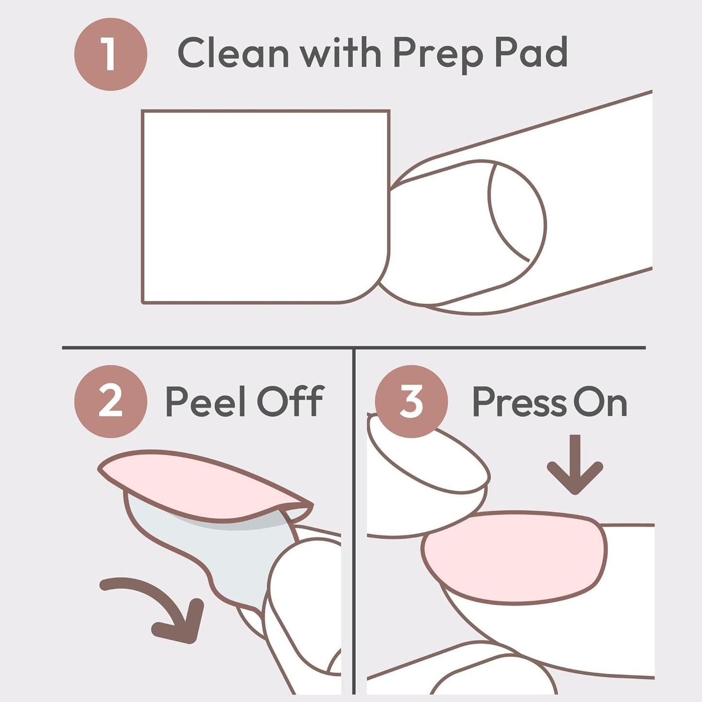 KISS imPRESS Toenails - एन्जिल वाइब्स