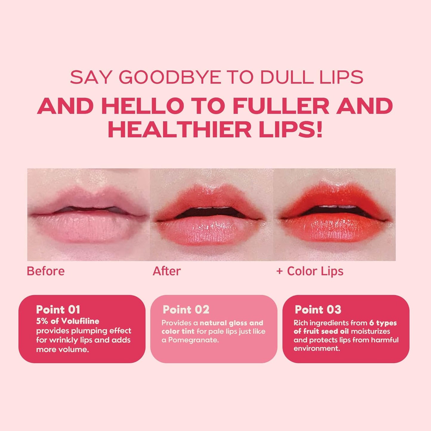 FRUDIA Pomegranate Honey 3in1 Lip Balm