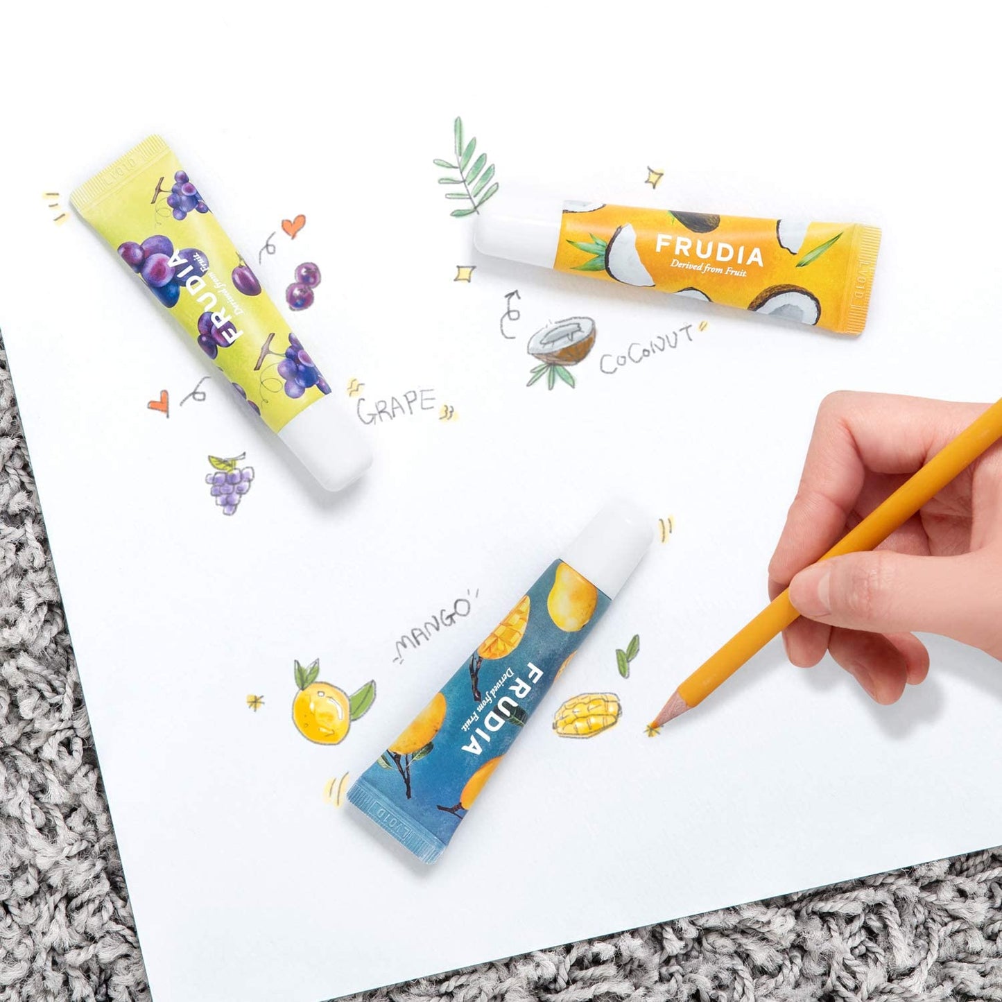 FRUDIA Grape Honey Chu Lip Essence Mini