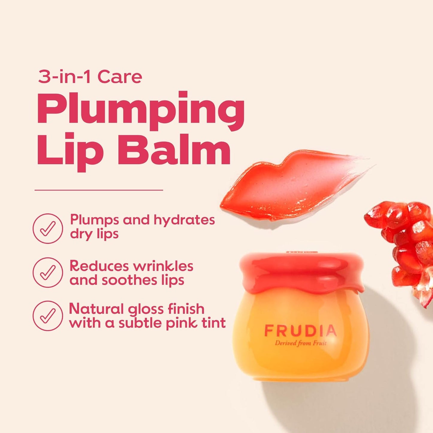 FRUDIA Pomegranate Honey 3in1 Lip Balm