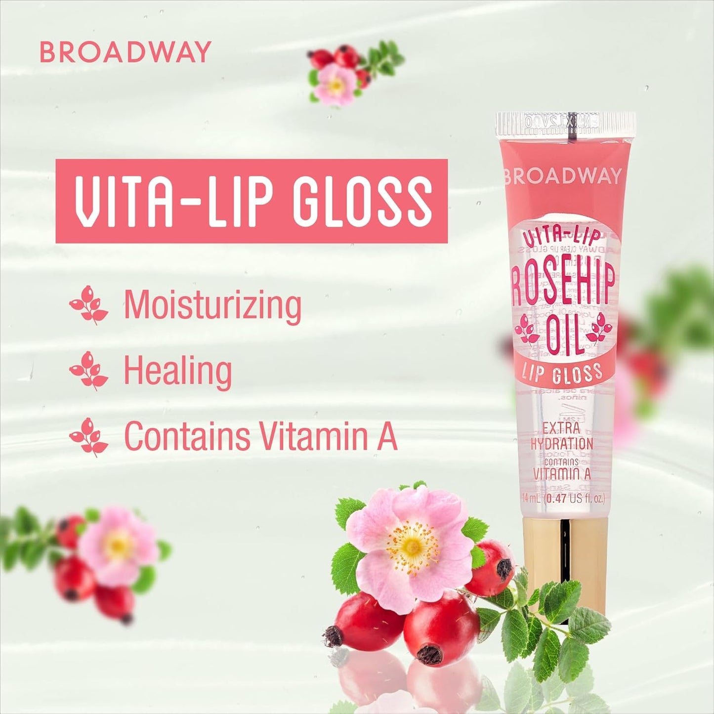 Ruby Kisses BWY Lip Gloss dbx - Rosehip