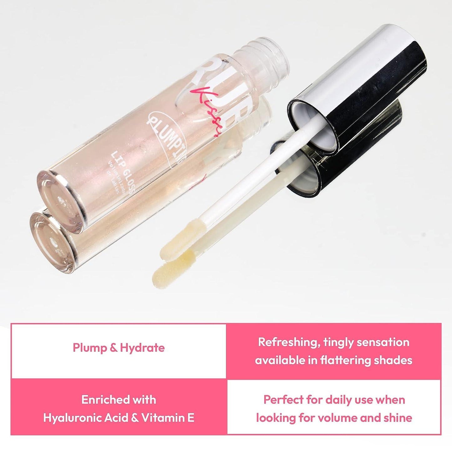 Ruby Kisses Plumping Lip Gloss - Dreamsicle