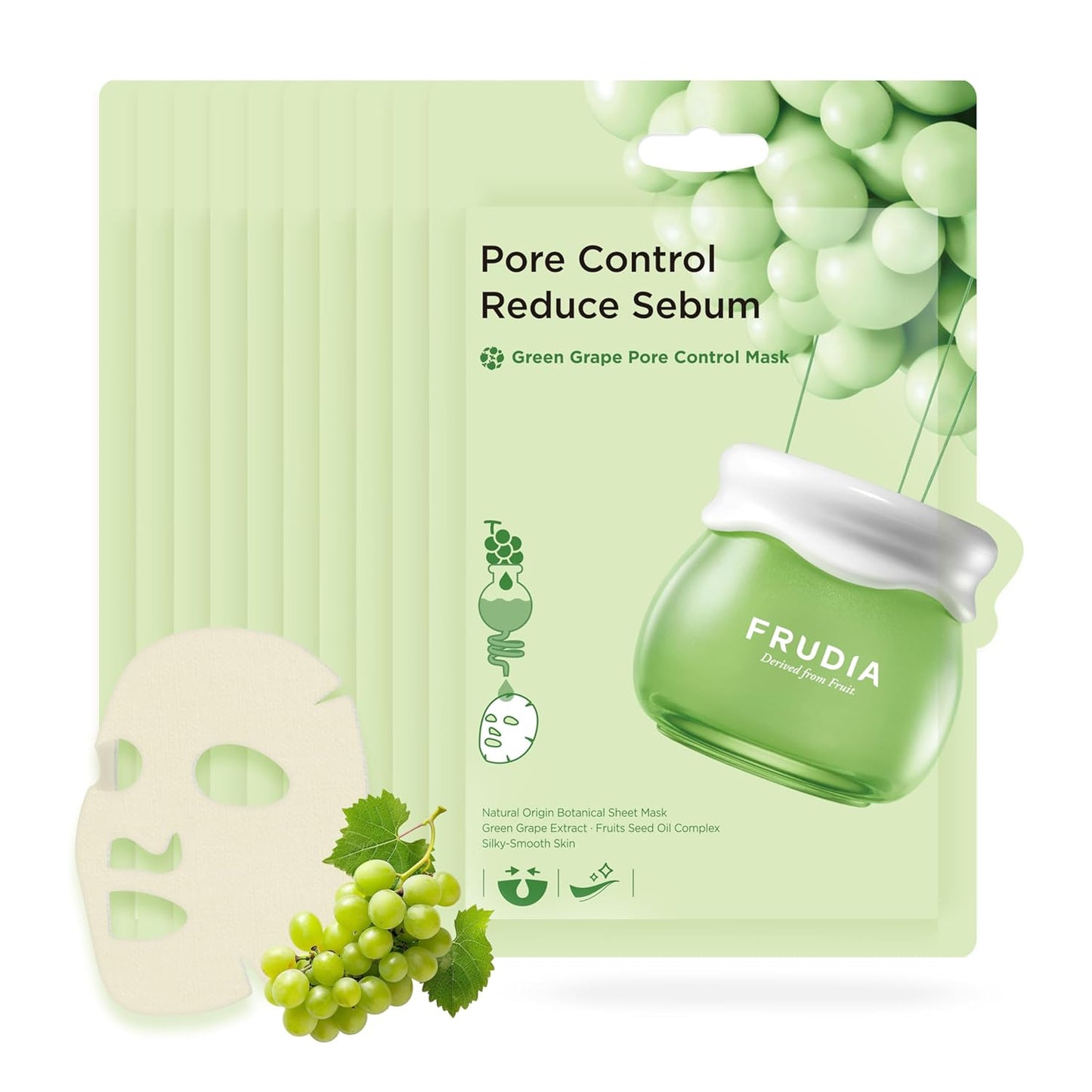 FRUDIA Green Grape Pore Control Mask