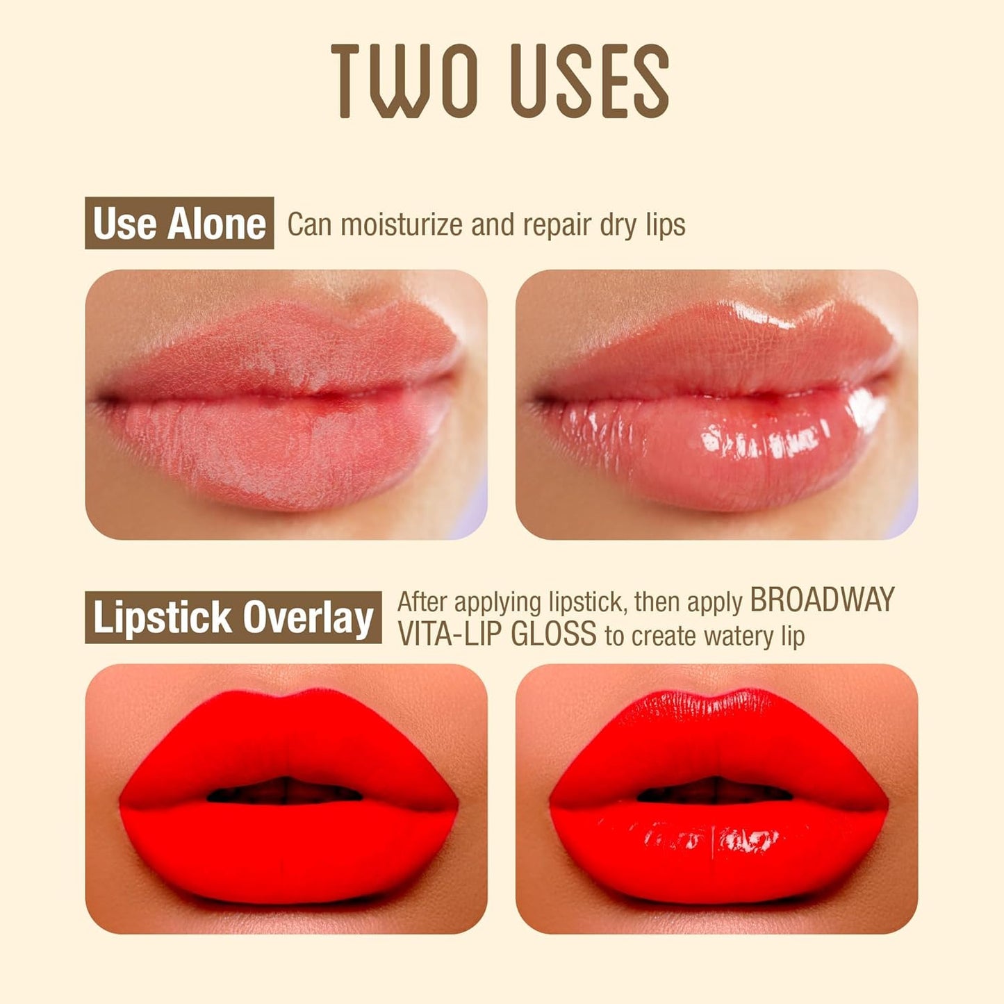 Ruby Kisses BWY Lip Gloss dbx- Vitamin E