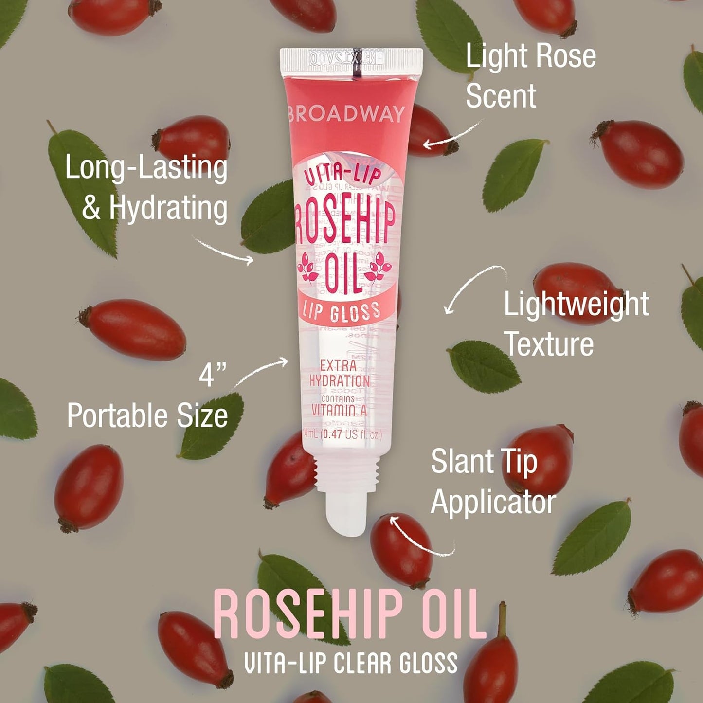 Ruby Kisses BWY Lip Gloss dbx - Rosehip