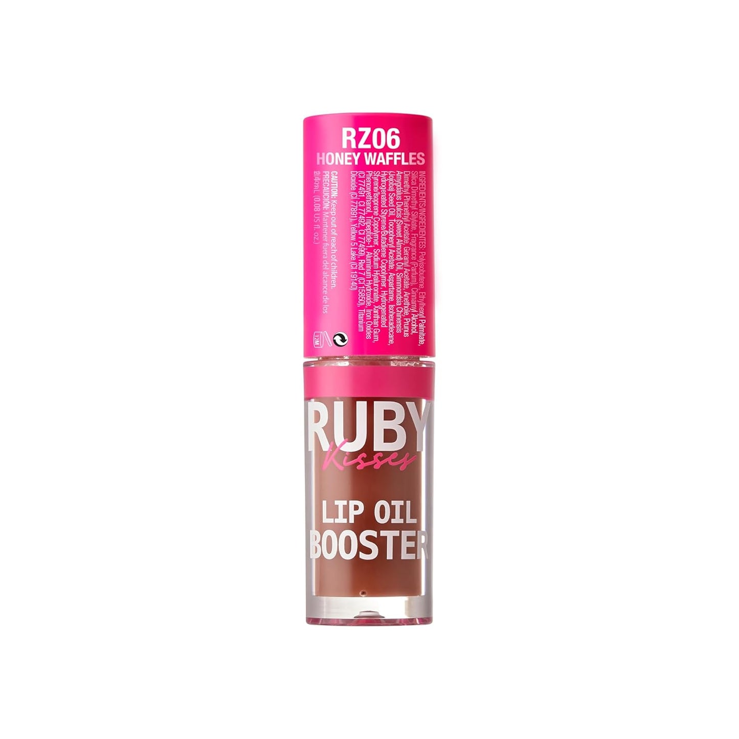 Ruby Kisses Lip Oil Booster - Honey Waffle