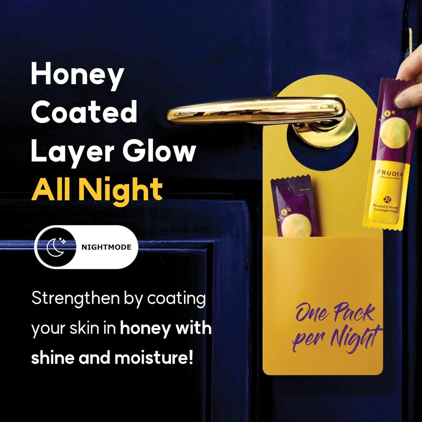 FRUDIA Bluberry Honey Overnight Mask