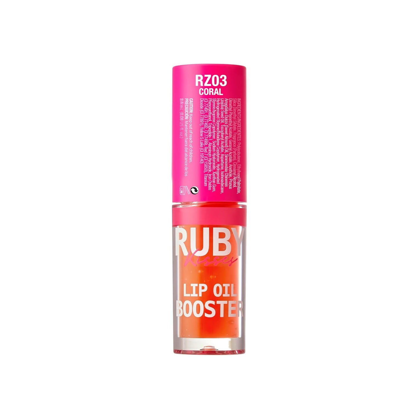 Ruby Kisses Lip Oil Booster - Coral