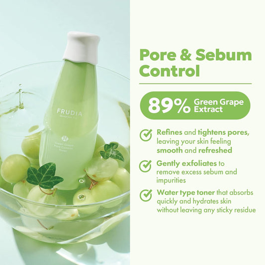 FRUDIA Green Grape Pore Control Toner