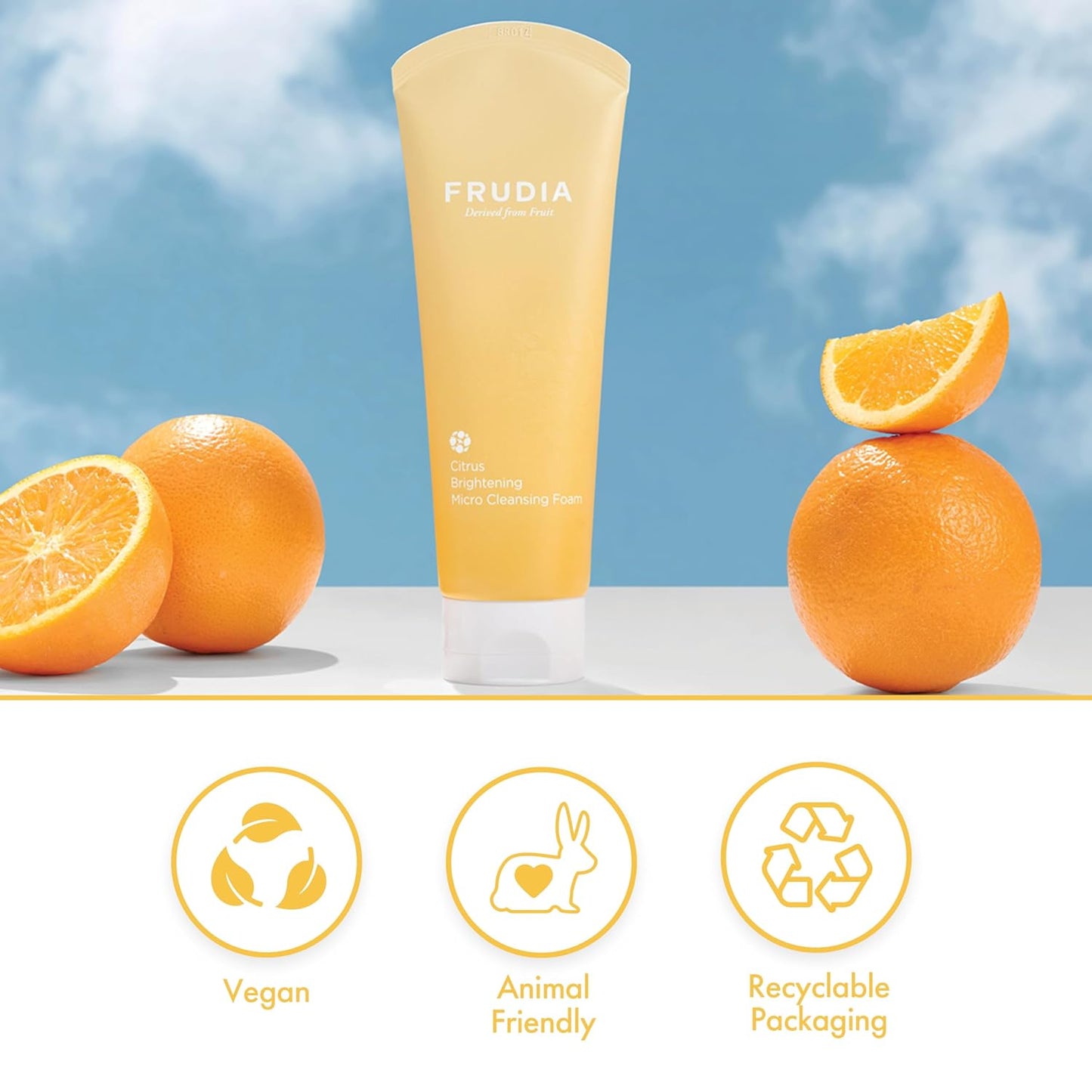 FRUDIA Brightening Micro Cleansing Foam