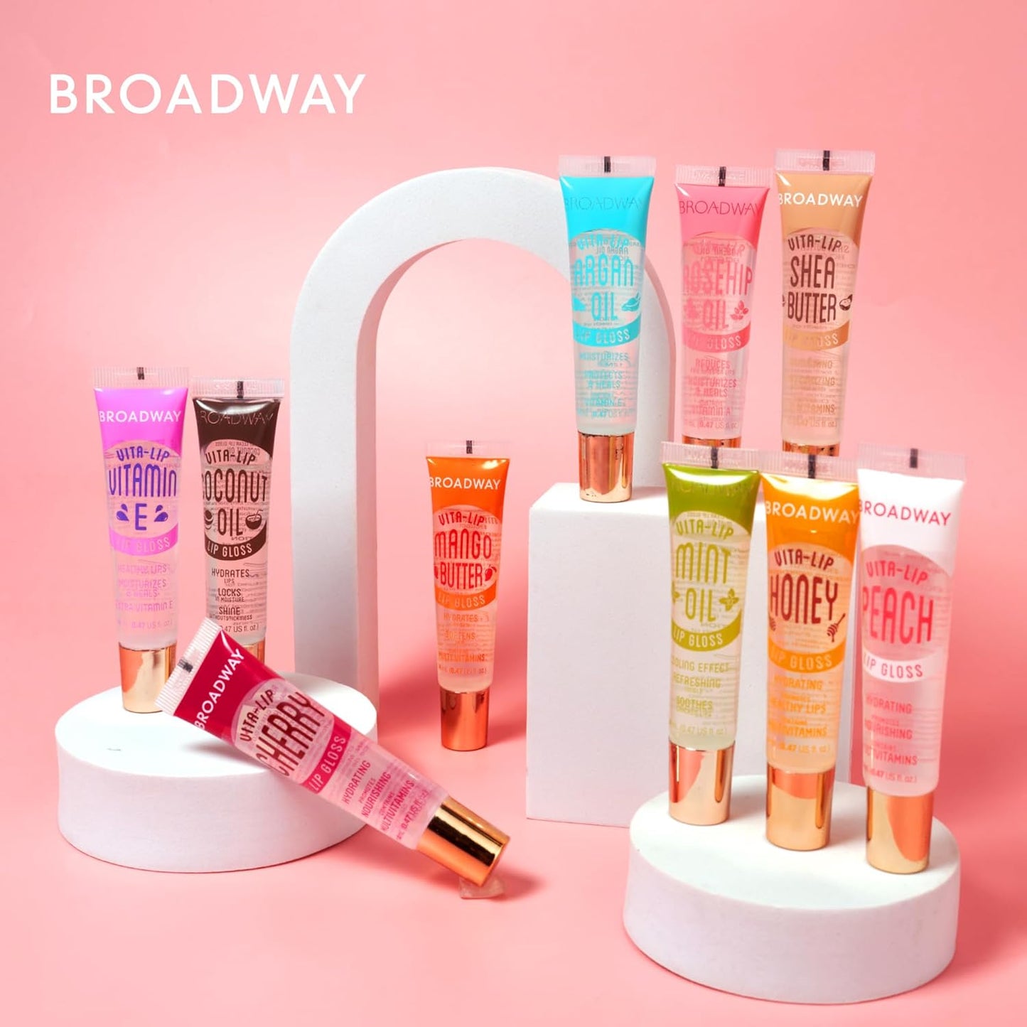 Ruby Kisses BWY Lip Gloss dbx - Rosehip