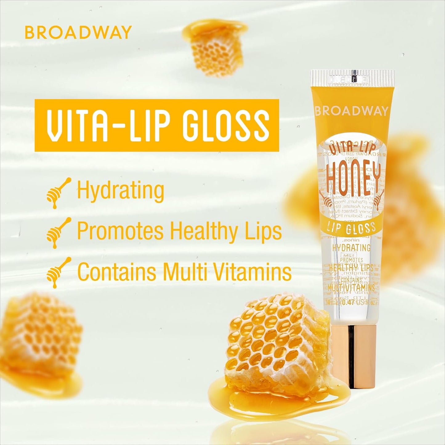 Ruby Kisses BWY Lip Gloss dbx- Honey