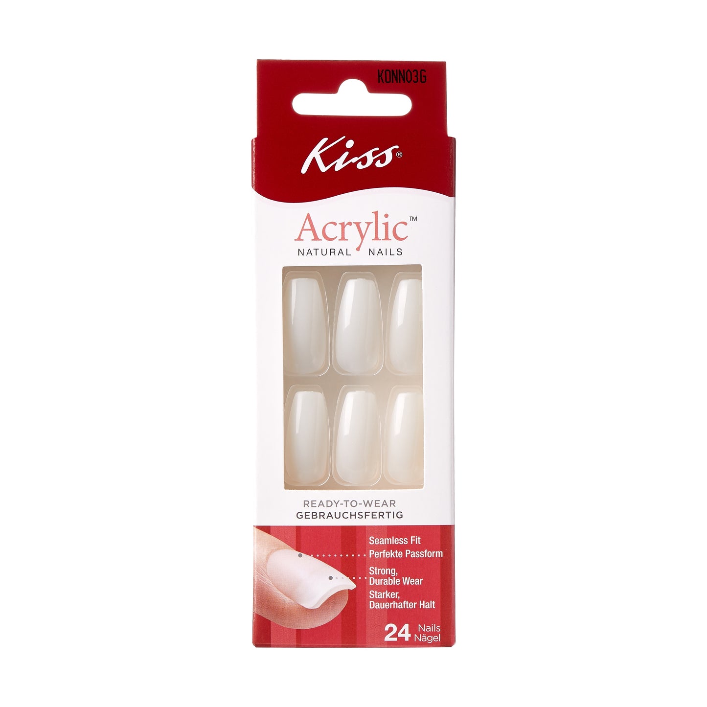 KISS ნატურალური ფრჩხილები - Born With It