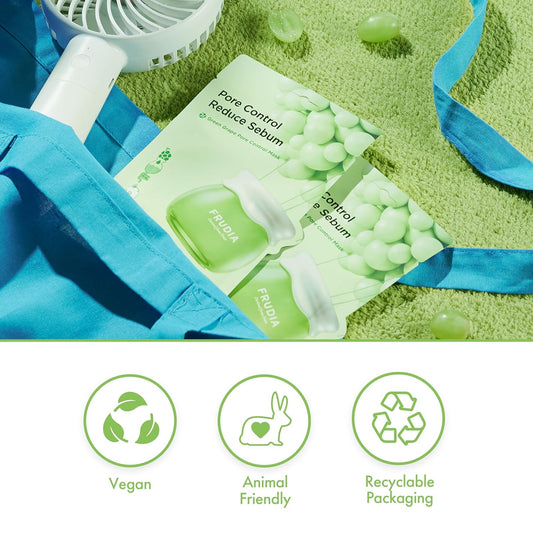 FRUDIA Green Grape Pore Control Mask