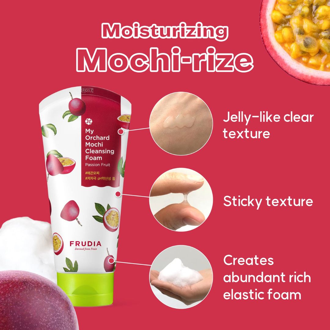 FRUDIA My Orchard Passion Fruit Cleansing Foam (Low Ph Cleanser)