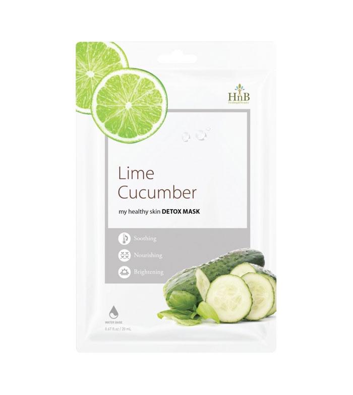HNB Lime Cucumber my healthy skin DETOX MASK