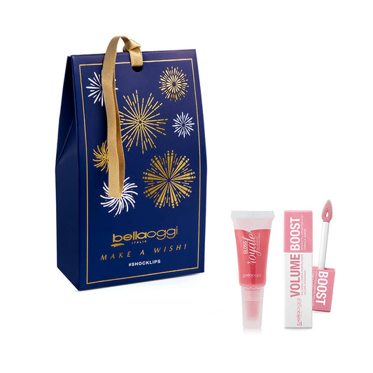 BELLAOGGI SHOCK LIPS - MINI KIT - GLOSS ROYALE COL.01 + VOLUME BOOST