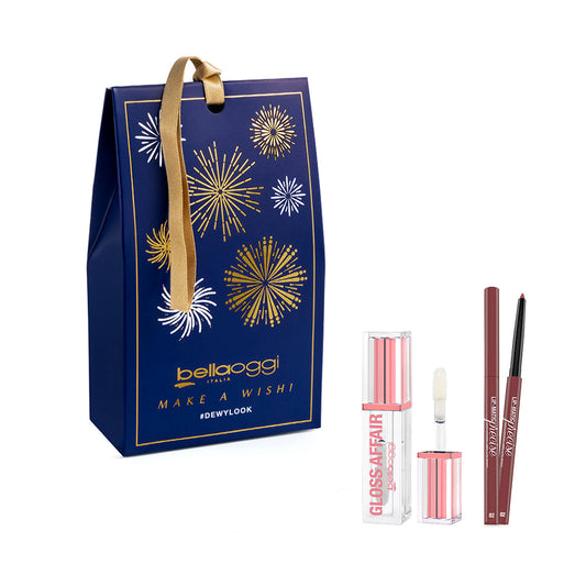 BELLAOGGI DEWY LOOK - MINI KIT- LIP MATIC PRECISE COL.02 + GLOSS AFFAIR COL.00