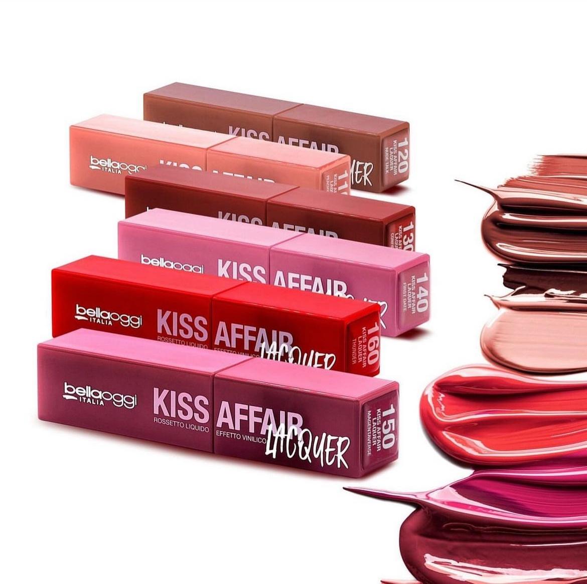 Bellaoggi თხევადი ტუჩსაცხი Kiss affair lacquer 110
