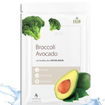 HNB Broccoli Avocado my healthy skin DETOX MASK