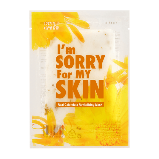मुझे अपनी त्वचा के लिए खेद है रियल कैलेंडुला रिवाइटलाइजिंग मास्क