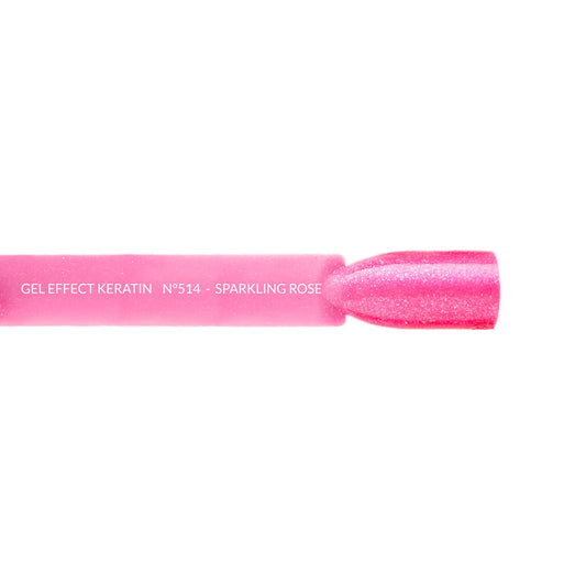 BELLAOGGI GEL EFFECT KERATIN SPARKLING ROSE 514