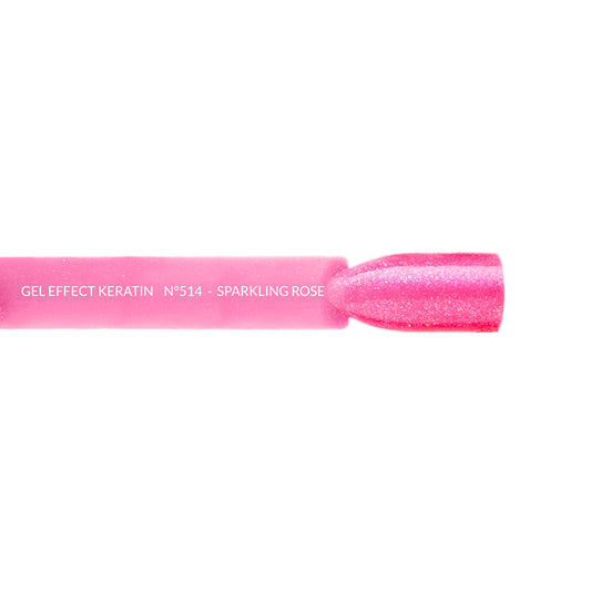 BELLAOGGI GEL EFFECT KERATIN SPARKLING ROSE 514