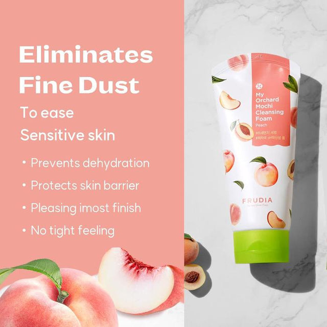 FRUDIA My Orchard Peach Cleansing Foam Low Ph Cleanser