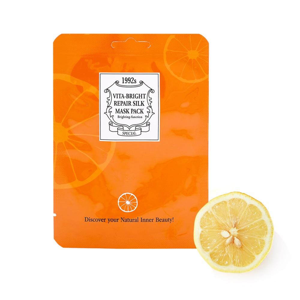 CHAMOS VITA BRIGHT REPAIR SILK MASK PACK