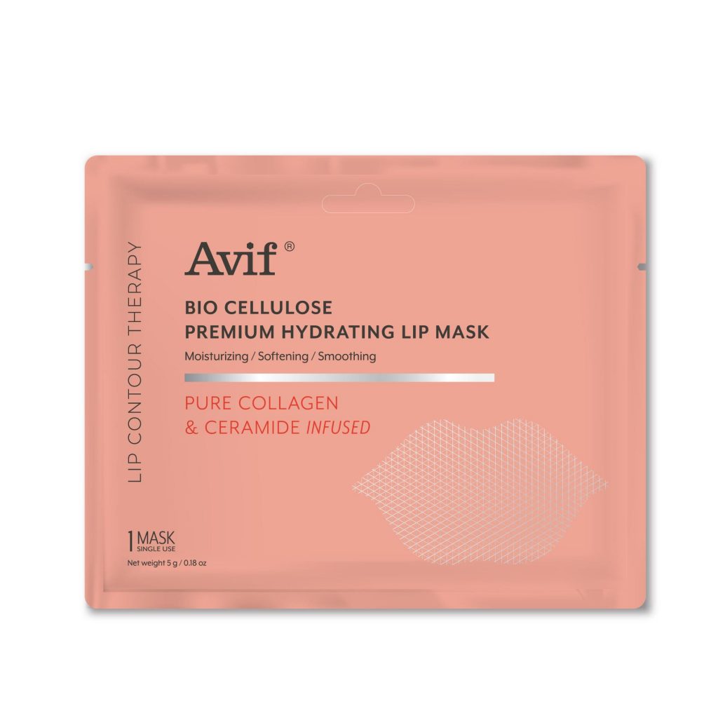 AVIF Bio Cellulose Premium Hydrating Lip Mask