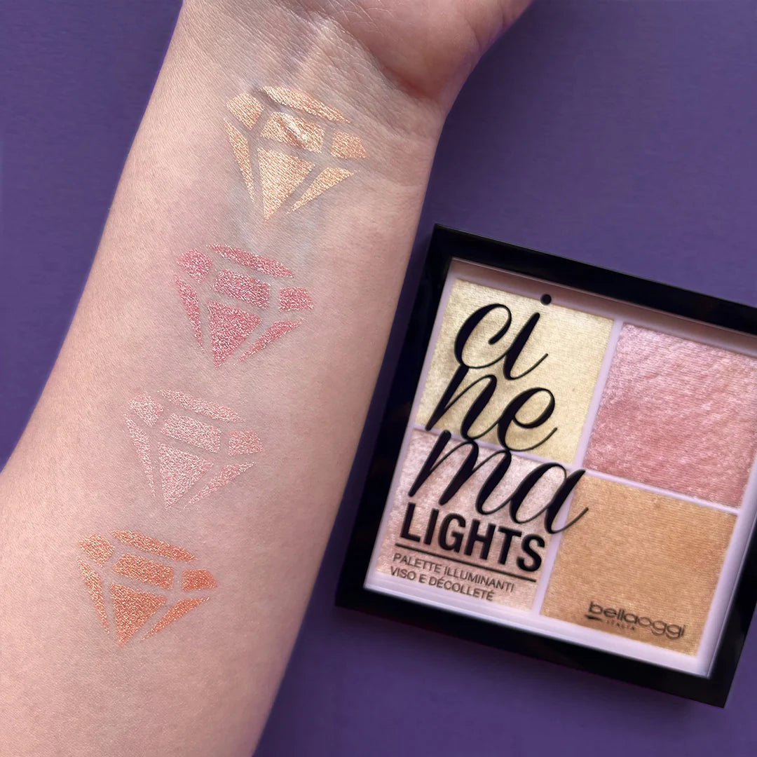 BELLAOGGI CINEMA LIGHTS PALETTE ILLUMINANTI CINEMA LIGHTS
