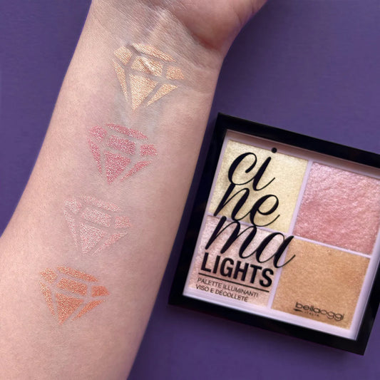 BELLAOGGI CINEMA LIGHTS PALETTE ILLUMINANTI CINEMA LIGHTS