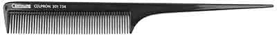 CENTAURE Classic ABS black Tail Comb (20.5cm) - CENT.