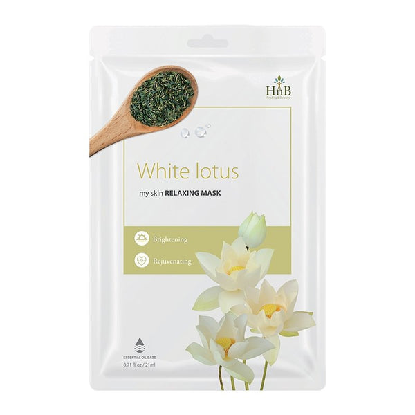 HNB White lotus my skin RELAXING MASK