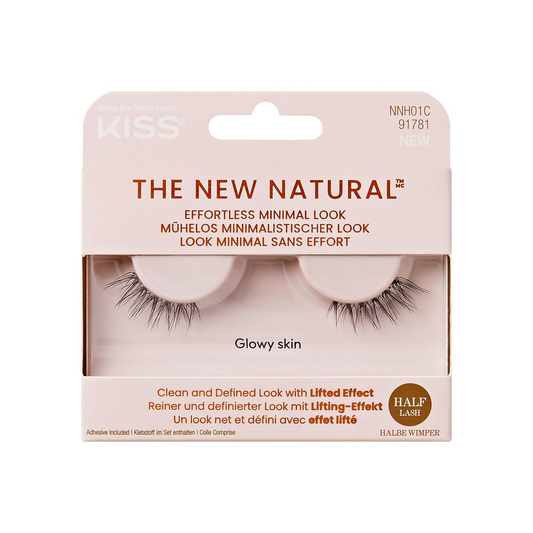 KISS THE NEW NATURAL HALF LASH 01