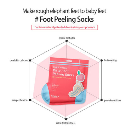 FRUDIA My Orchard Peach Foot Peeling Mask