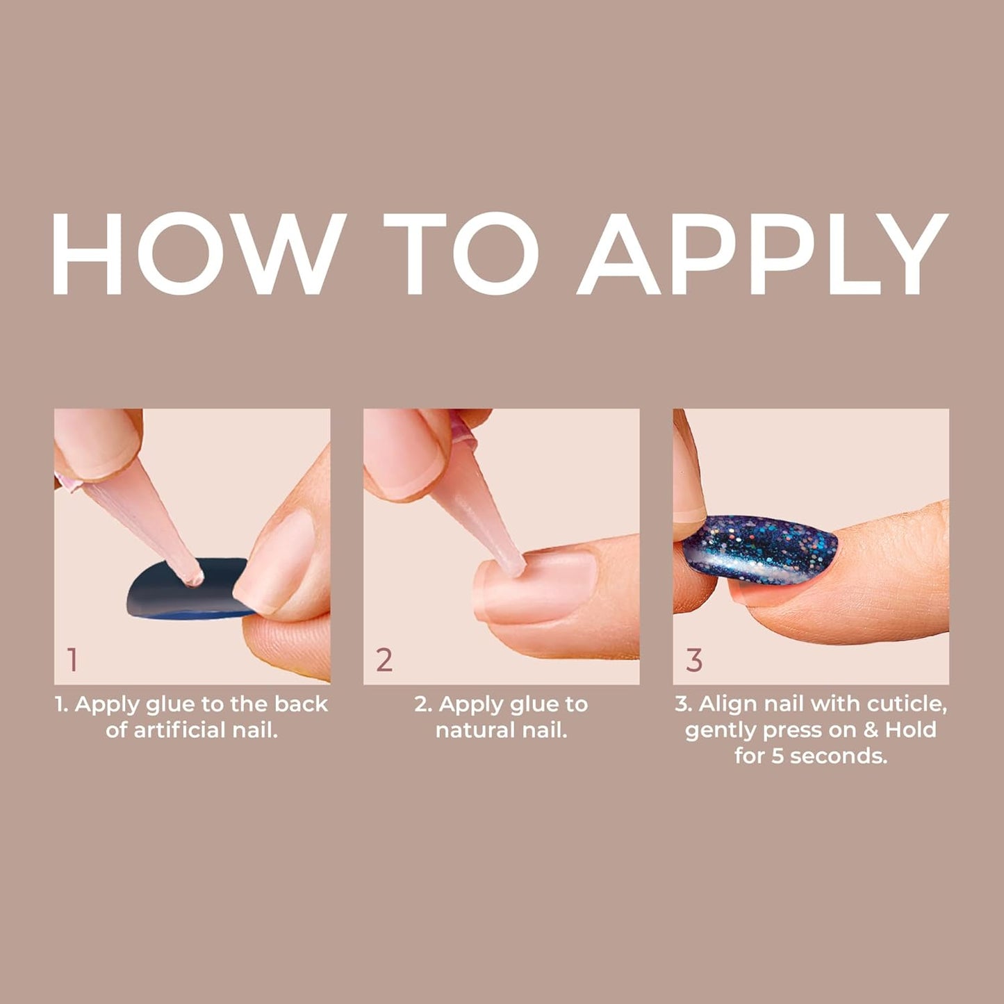 KISS Gel Sculpted Nails - No Regrets