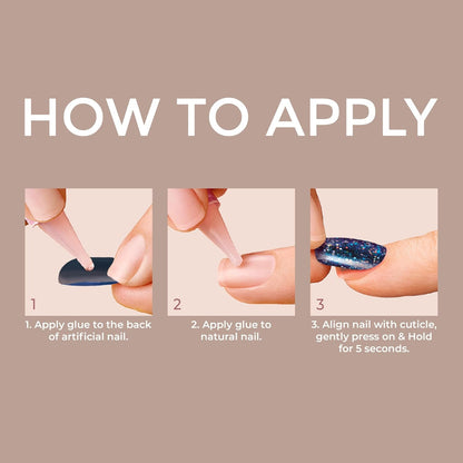 KISS Gel Sculpted Nails - No Regrets