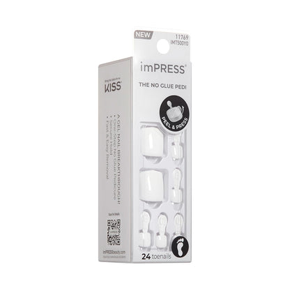 KISS imPRESS Toenails - Angel Vibes