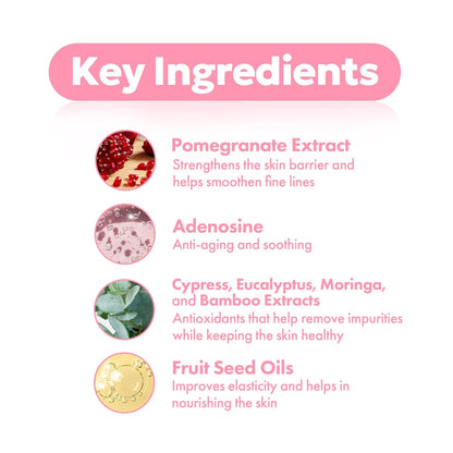FRUDIA Pomegranate Nutri Moisturizing Sticky Cleansing Foam