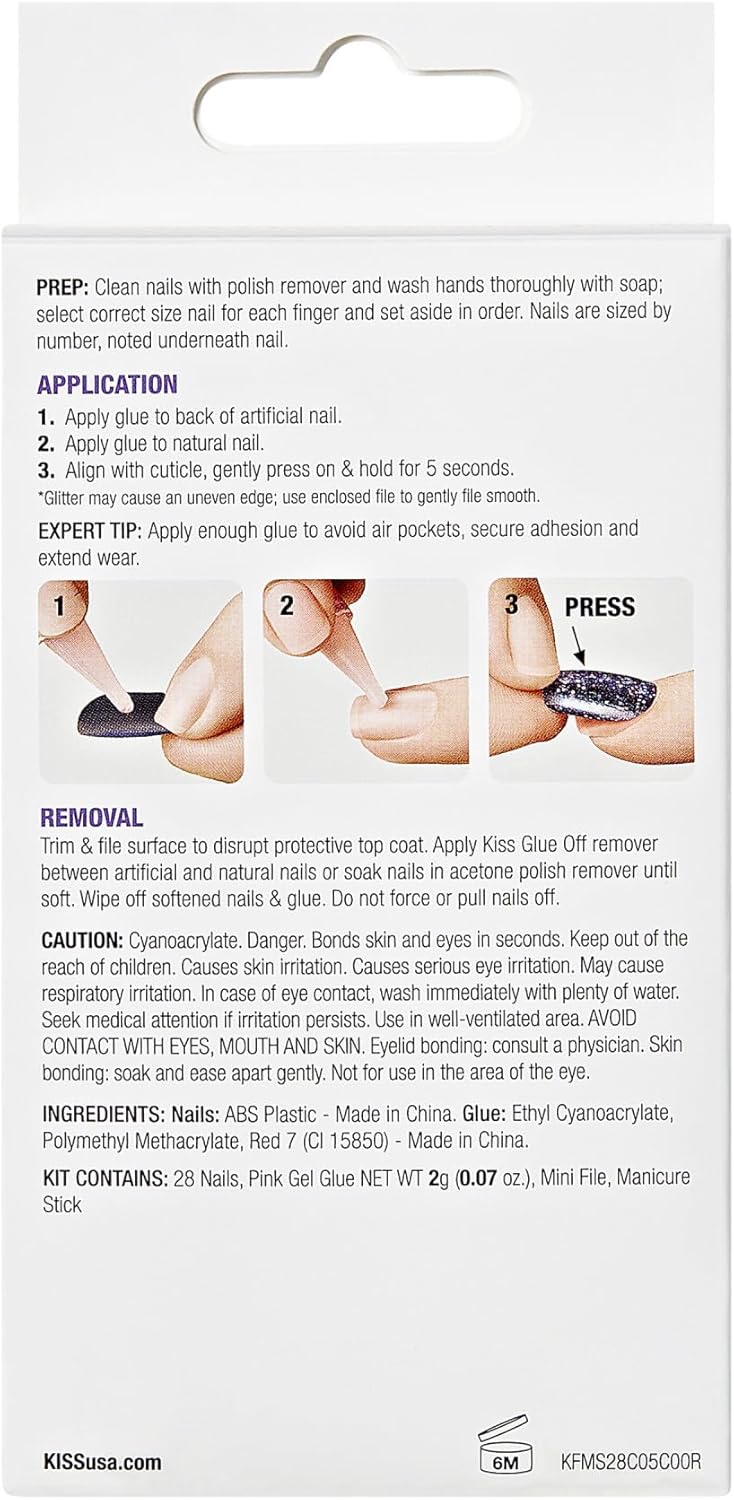 KISS Gel Sculpted Nails - No Regrets