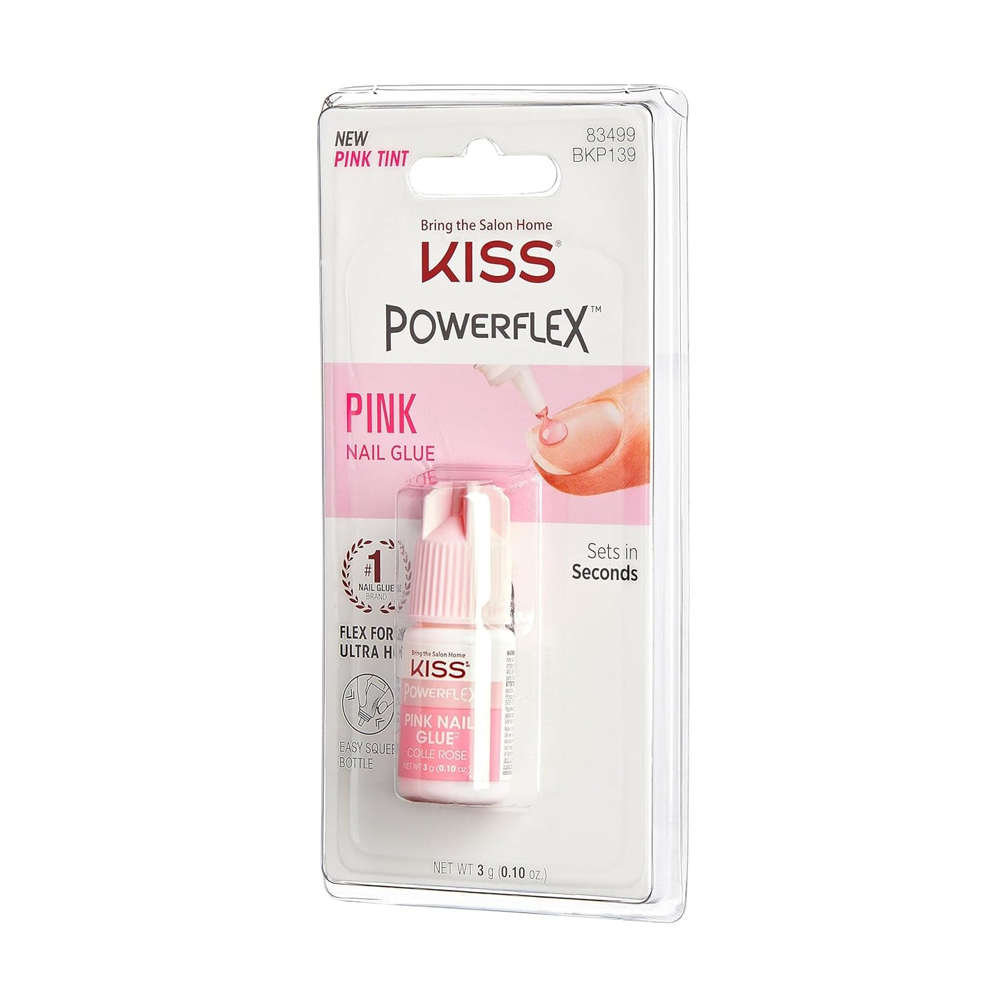 KISS Powerflex Pink Nail Glue