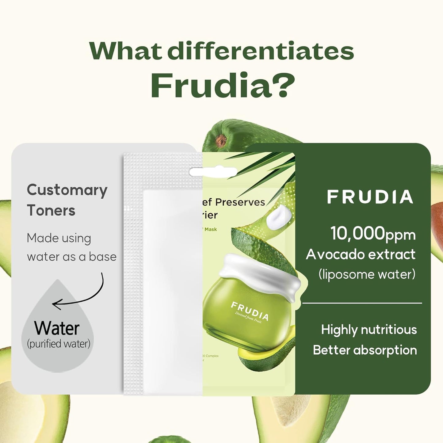 FRUDIA Avocado Relief Cream Mask